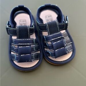 Kids Navy Blue Sandals